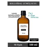 E.M.S Kolloidal Gümüş suyu 90 Ppm Yatıştırıcı Etkiyle 100 ml Tüm Ciltler İçin Doğal Sprey