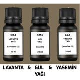 E.m.s Lavanta Yağı & Gül Yağı & Yasemin Yağı 3'lü Set 20 Ml.