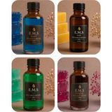 E.M.S Mavi - Sarı - Yeşil - Fuşya Sıvı Sabun Boyası 4 x 20 Ml.