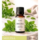 E.M.S MELİSA Esansiyel Uçucu Yağ Buhurdanlık Yağı Difüzör Esansı Oda Kokusu Esansı MUM ESANSI 10 ML.