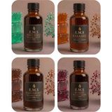 E.M.S Mint Yeşili - Karamel - Kahverengi Bordo Sıvı Sabun Boyası 4 x 20 Ml.