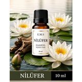 E.M.S NİLÜFER Esansiyel Uçucu Yağ Buhurdanlık Yağı Difüzör Esansı Oda Kokusu Esansı Mum Esansı 10 Ml.