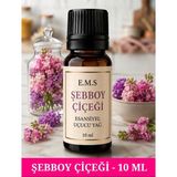 E.M.S ŞEBBOY ÇİÇEĞİ Esansiyel Uçucu Yağ Buhurdanlık Yağı Difüzör Esansı Oda Kokusu Esansı MUM ESANSI 10 ML