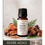 E.M.S SEDİR AĞACI Esansiyel Uçucu Yağ Buhurdanlık Yağı Difüzör Esansı Oda Kokusu Esansı MUM ESANSI 10 ML.
