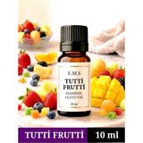 E.M.S TUTTİ FRUTTİ Esansiyel Uçucu Yağ Buhurdanlık Yağı Difüzör Esansı Oda Kokusu Esansı MUM ESANSI 10 ML