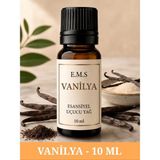 E.M.S VANİLYA Esansiyel Uçucu Yağ Buhurdanlık Yağı Difüzör Esansı Oda Kokusu Esansı MUM ESANSI 10 ML.