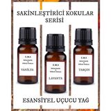 E.M.S Vanilya, Lavanta, Tarçın Esansiyel Uçucu Buhurdanlık Yağı Difüzör Esansı 3 x 10 ml