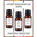 E.M.S Vanilya, Portakal Çiçeği, Tarçın Esansiyel Uçucu Buhurdanlık Yağı Difüzör Esansı 3 x 10 ml