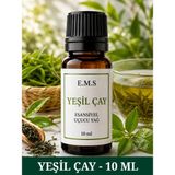 E.M.S Yeşil Çay Esansiyel Uçucu Yağ Buhurdanlık Ortam Kokusu Yağı Difüzör Esansı Aromaterapi Ortam Kokusu 10 ml