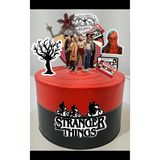 E-Quality Doğumgünü Pasta Süsü Stranger Things