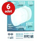 E-Sante Tekli Paketlenmiş N95 Maske FFP2 10'lu Kutu - 6 Adet