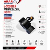 E-scooter Parmak Gaz Kol Dişi Fiş Arr3155
