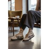 E SPORT BEJ ORTOPEDİK GÜNLÜK KADIN SNEAKER ORTOPEDİK AYAKKABI-254