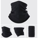 E-Taktik Çocuk Için Siyah Polar Ipli Termal Boyunluk Bere (ÖLÇÜ:25X35CM ) - 5-Siyah - 24 x 26 cm