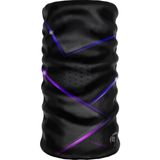 E-Taktik Extreme 3D Süblimasyon Baskı Boyunluk Bandana Maske Balaklava Sporcu Saç Bandı - Standart - Siyah - Mor