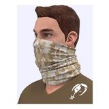 E-Taktik Extreme Çöl Kamuflaj Desenli Boyunluk Buff Bandana Saç Bandı Balaclava Yüz Maskesi
