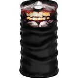 E-Taktik Extreme Kuru Kafa Iskelet Ağız Boyunluk Maske - Standart - Gri - Siyah - Mavi