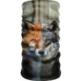 E-Taktik ® Extreme Wolf Boyunluk Maske Bandana Balaklava - Tek Beden - Gri