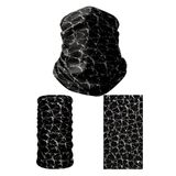 e taktik Multifunctional Black Cracks Seamless Knitting UV+ Neckerwear Face Mask Headband Bandana Do Rag Hairband