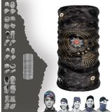 E-Taktik Tem Terörle Mücadele Dairesi Başkanlığı Operasyon Maskesi Boyunluk Baf Bandana - Standart - Siyah - Beyaz - Füme - Lacivert - Turuncu