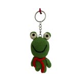 E-Tokam Amigurumi Yeşil Fredo Örgü Anahtarlık