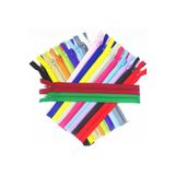 e tuhafiye 10 Adet Farklı Renklerde Tip10 Fermuar Paketi (30-35 CM)