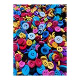 e tuhafiye 100 Adet İlkokul-Anaokul Renk Öğrenme Etkinlik, Bebek Hırka, Kıyafet, Amigurumi Düğmeleri