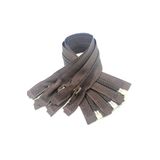 e tuhafiye 5 ADET KAHVERENGİ T10 FERMUAR (30-35 CM)