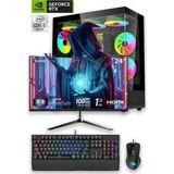 e-Vix Priam i5-12400F 16GB 256GB M.2 NVMe RTX 4060 8GB 24" Oyuncu Masaüstü Bilgisayarı
