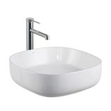 E-W1203 Tezgah Üstü Lavabo Parlak Beyaz