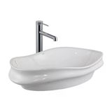 E-W3000 Tezgah Üstü Lavabo Parlak Beyaz