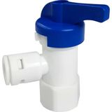 E-Water Su Arıtma Cihazı İçin 1 Adet Tank Vanası - Beyaz Plastik BPA Free Yedek Parça