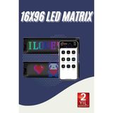 E-Woman Cama Yapışan En Büyük Boy 16X96 Telefon Kontrollü LED Ekran Digital Araba Yazısı - Lisinya