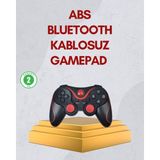 E-Woman Ergonomik Tasarımlı Kablosuz Bluetooth Gamepad Titreşimli ( Lisinya )