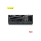 e-yooso Blue Switch Mekanik Oyuncu Klavyesi K-662 Rainbow Işıklı Ingilizce Brown Ve Red Switch Seçenekleri