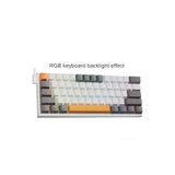 e-yooso RGB Mekanik Klavye Z11 İngilizce Q Mekanik Oyuncu Klavyesi Brown Switch
