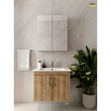 E10 65 Cm Everest Kapaklı Lavabo Dolabı İkili Set