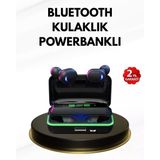 E10 Kablosuz Bluetooth Kulaklık – 3D Ses, Powerbank Şarj Kutusu Mir62957260