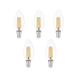 E14 220v 6w 4000k Filament Led Ampul 5'li Erd-282