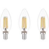 E14 220V 6W 4000K Filament LED Ampul ERD-282 - 50 - 60 W