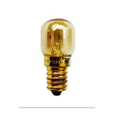 E14 Küçük Duy Mini Ampul 15W – Fırın Buzdolabı Cihaz Ampulü Sarı Cam