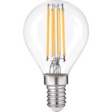 E14 LED FİLAMANLI RUSTIK AMPUL G45 Şeffaf Cam 6W 3000k Gün Işığı ERD-44 - 50 - 60 W