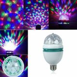 E27 Duylu Rgb Disko Topu Rengarenk Işık Parti Disco Lambası Renk