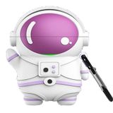 E2m Airpods 1-2. Nesil Uyumlu Kılıf Astronot Lila Lila