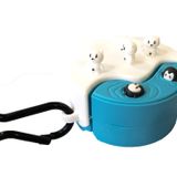 E2M Airpods 1-2. Nesil Uyumlu Kuzey Kutbu Kılıf Beyaz