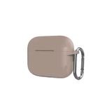 E2M Airpods 4 Sense Silikon Kilif-2 Bej