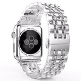 E2M APPLE WATCH 38-40-41MM KRD-07 METAL GÜMÜŞ KORDON