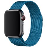 E2M Apple Watch 38-40 mm KRD-01 Metal Hasır Kordon-3 Sarı
