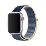E2M Apple Watch 38-40 mm KRD-03 Hasır Kordon - 4 Lacivert