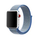 E2M Apple Watch 38-40 mm KRD-03 Hasır Kordon - 4 Mürdüm Rengi